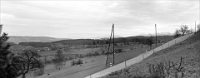 1960  Unteralbis,  Blick vom Restaurant "Löwen"  gegen das Unterrengg