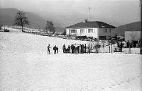 1970  Unterrüti, Bierdepot Stalder. Langlauf-Klubrennen der Skiriege des TV Langnau