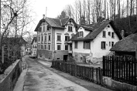 1971  Alte Dorfstrasse. Ehemaliges Restaurant Brauerei