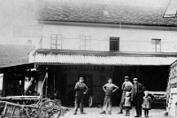 1925  Schmitte Rauber an der Neuen Dorfstrasse