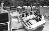 1989  Chilbi auf der Breitwiesstrasse /