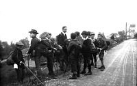 August  1920 / Schulreise nach Filzbach mit Lehrer Peter Aebli : 1921 Schulreise nach Filzbach, Peter Aebli, Langnau