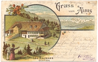 Dezember  1903 / Chromolithographie Baumgartner, Xyl. Zürich II