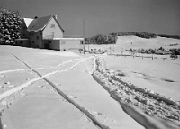 Januar  1940 / Albishaus, ehemaliges Naturfreundehaus, erbaut 1932