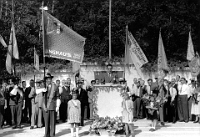 15.8.1948  Männerchor Frohsinn. Fahnenweihe in der Sihlmatte