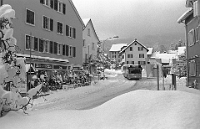1999  Neue Dorfstrasse ausserordentlicher Schneefall vom 9. Februar 1999