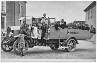 um 1940  Carunternehmen Gustav Humm, Langnau
