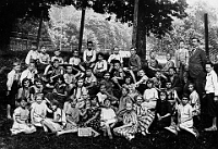Klassenfoto Langnau 1928  1928, Albert Stiefel, 7. & 8. Kl. Wolfgraben