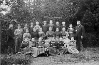 Klassenfoto Langnau 1896  vor 1896