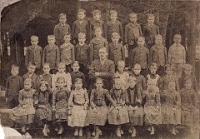 Klassenfoto Langnau vor 1900  vor 1900
