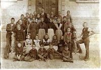 Klassenfoto Langnau 1904  1904, Peter Aliesch, 2.Sek. Wolfgraben