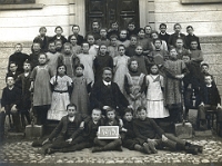 Klassenfoto Langnau 1913  1913, Peter Aliesch, Sek. Wolfgraben