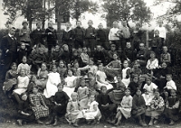 Klassenfoto Langnau 1916  1916, Hermann Riedweg, 3. & 4. Kl. Wolfgraben