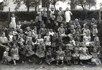 Klassenfoto Langnau 1916  1916, Luise Keller, Unterstufe Altes Schulhaus