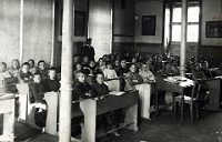 Klassenfoto Langnau 1922  1922, Hermann Riedweg, 4. & 5. Kl. Wolfgraben