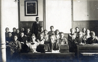 Klassenfoto Langnau 1922  1922, Peter Aebli, Sek. Wolfgraben