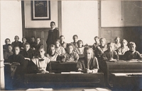 Klassenfoto Langnau 1922  1922, Peter Aebli, Sek. Wolfgraben