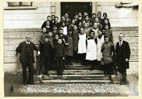 Klassenfoto Langnau 1924  1925, Peter Aebli, Peter Aliesch, Sek. Wolfgraben