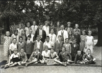 Klassenfoto Langnau 1930  1930, Hans Leemann, Martha Biedermann, Peter Aebli, Sek. Wolfgraben