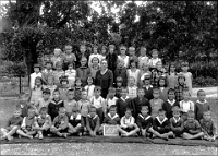 Klassenfoto Langnau 1930  1930, Luise Keller, Unterstufe Altes Schulhaus
