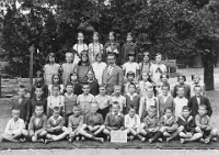 Klassenfoto Langnau 1930  1930, Armin Hintermeister, Mittelstufe Wolfgraben