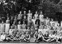 Klassenfoto Langnau 1930  1930, Hermann Riedweg, Mittelstufe, Wolfgraben