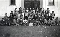 Klassenfoto Langnau 1932  13.1.1932, Primarschule Wolfgraben