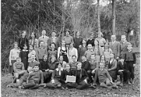 Klassenfoto Langnau 1933  4.3.1933, Peter Aebli, Emanuel Utzinger, Sek. Wolfgraben