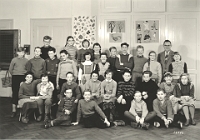 Klassenfoto Langnau 1959  20.1.1959, Alfred Kobelt, 6. Kl. Wolfgraben