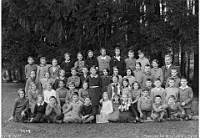 Klassenfoto Langnau 1935  1935, Hermann Riedweg, Mittelstufe Wolfgraben