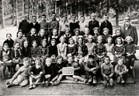 Klassenfoto Langnau 1938  1938, Paul Gimpert, Mittelstrufe Wolfgraben