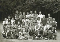 Klassenfoto Langnau 1940  28.6.1940, Peter Aebli, Walter Schoop; Sek. Wolfgraben