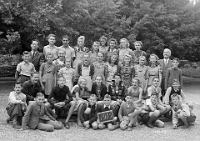 Klassenfoto Langnau 1945  1945, Walter Schoop, Peter Aebli; Sek. Wolfgraben