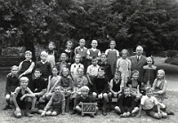 Klassenfoto Langnau 1945  15.9.1945, Hermann Riedweg, Mittelstufe Wolfgraben