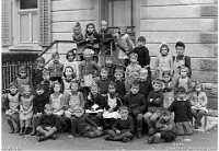 Klassenfoto Langnau 1945  5.12.1945, Frau Appenzeller, Kindergarten Friedeck
