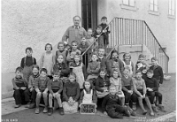 Klassenfoto Langnau 1946  11.1.1946, Otto Buchschacher, Primarschule Altes Schulhaus