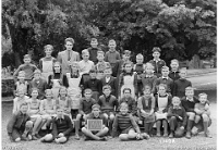 Klassenfoto Langnau 1948  4.6.1948, Silvio Diethelm, Mittelstufe Wolfgraben