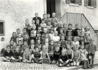 Klassenfoto Langnau 1951  19.9.1951, Luise Keller, Unterstufe Altes Schulhaus