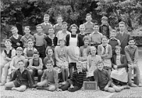 Klassenfoto Langnau 1953  11.9.1953, Josef Hinder (Stellvertreter), Mittelstufe Wolfgraben