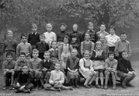 Klassenfoto Langnau 1956  25.10.1956, Susanne Egli, Mittelstufe Wolfgraben