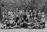 Klassenfoto Langnau 1956  25.10.1956, Alffred Kobelt, Mittelstufe Wolfgraben
