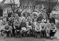 Klassenfoto Langnau 1957  18.11.1957, Martin Hörler, Walter Schorno; Sek. Wolfgraben