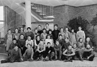 Klassenfoto Langnau 1957  18.11.1957, Wilfried Müller, Primarschule E, Im Widmer