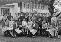 Klassenfoto Langnau 1957  18.11.1957, Albert Stiefel, Oberstufe Wolfgraben