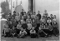 Klassenfoto Langnau 1959  230.1.1959, Annemarie Merz, Unterstufe Altes Schulhaus