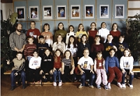 Klassenfoto Langnau 2001  2001, Urs Leibundgut, 6. Kl. Wolfgraben