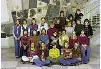 Klassenfoto Langnau 1976  17.2.1976, Verena Hampel, Mittelstufe Im Widmer