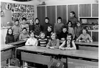 Klassenfoto Langnau 1976  17.2.1976, Ursula Vuillemin, Unterstufe Im Widmer