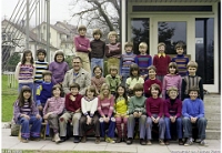 Klassenfoto Langnau 1977  11.3.1977, Bernard Piguet, Mittelstufe Im Widmer