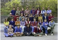 Klassenfoto Langnau 1977  17.3.1977, Alfred Kobelt, Mittelstufe Wolfgraben